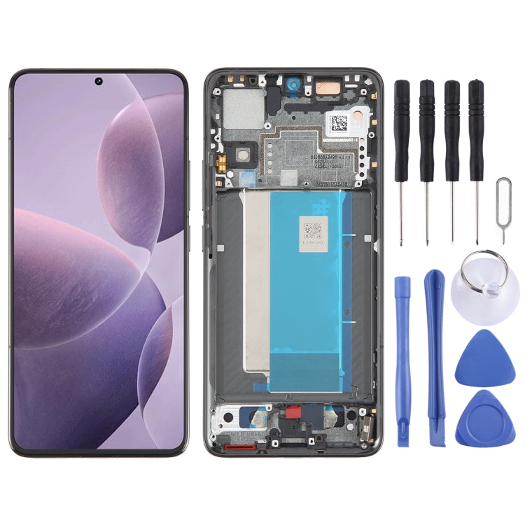 Per Xiaomi Redmi K70 Pro Digitalizzatore schermo LCD in materiale AMOLED originale assemblaggio completo con cornice, For Xiaomi Redmi K70 Pro (Original)