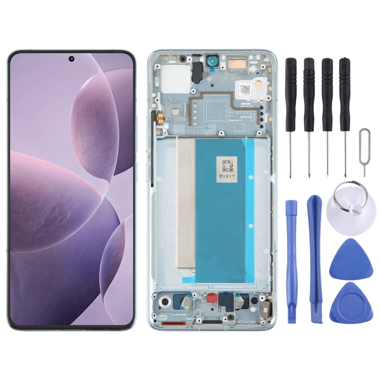 Per Xiaomi Redmi K70 Digitalizzatore schermo LCD in materiale AMOLED originale assemblaggio completo con cornice, For Xiaomi Redmi K70 (Original)