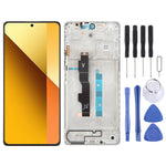 Per Xiaomi Redmi Note 13 5G digitalizzatore schermo LCD in materiale AMOLED originale assemblaggio completo con cornice, For Xiaomi Redmi Note 13 5G(Original)