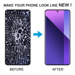 Per Xiaomi Redmi Note 13 Pro + digitalizzatore schermo LCD in materiale AMOLED originale assemblaggio completo con cornice, For Xiaomi Redmi Note 13 Pro+(Original)