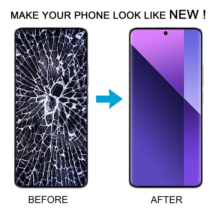 Per Xiaomi Redmi Note 13 Pro + digitalizzatore schermo LCD in materiale AMOLED originale assemblaggio completo con cornice, For Xiaomi Redmi Note 13 Pro+(Original)