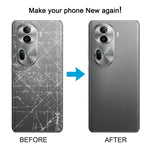 Cover posteriore originale con copriobiettivo per OPPO Reno11 Pro