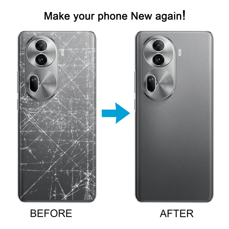 Cover posteriore originale con copriobiettivo per OPPO Reno11 Pro