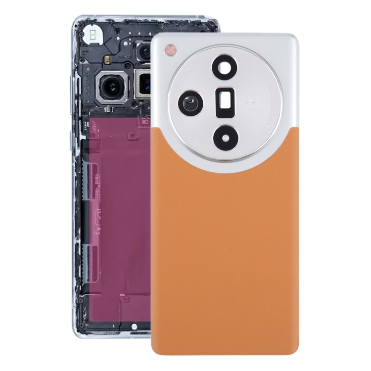 Per OPPO Trova X7 Cover posteriore batteria originale con copriobiettivo fotocamera, For OPPO Find X7(Original)