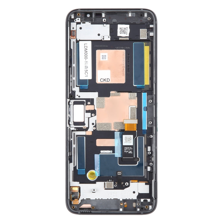 For Asus ROG Phone 6 Original LCD Screen Digitizer Full Assembly with Frame, For Asus ROG Phone 6(Original)