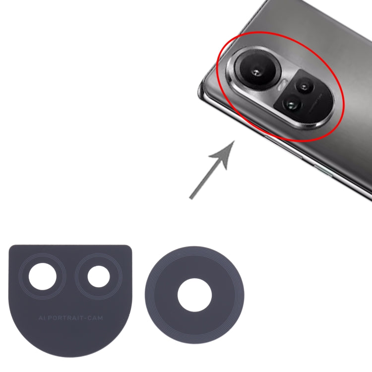 For OPPO Reno10 5G 10pcs Original Rear Camera Lens, For OPPO Reno10 5G(Original)