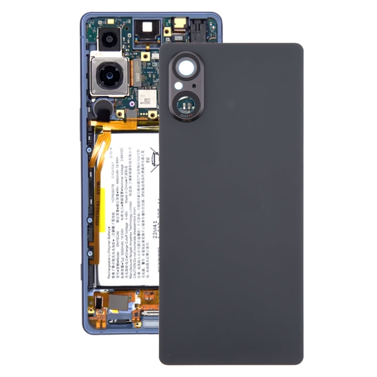 Per Sony Xperia 5 V Cover posteriore della batteria con copriobiettivo della fotocamera, For Sony Xperia 5 V(Original)