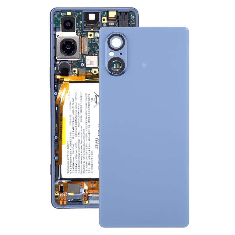 Per Sony Xperia 5 V Cover posteriore della batteria con copriobiettivo della fotocamera, For Sony Xperia 5 V(Original)