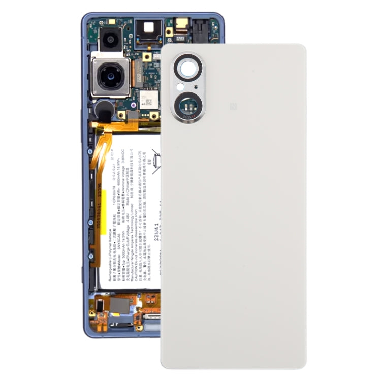 Per Sony Xperia 5 V Cover posteriore della batteria con copriobiettivo della fotocamera, For Sony Xperia 5 V(Original)