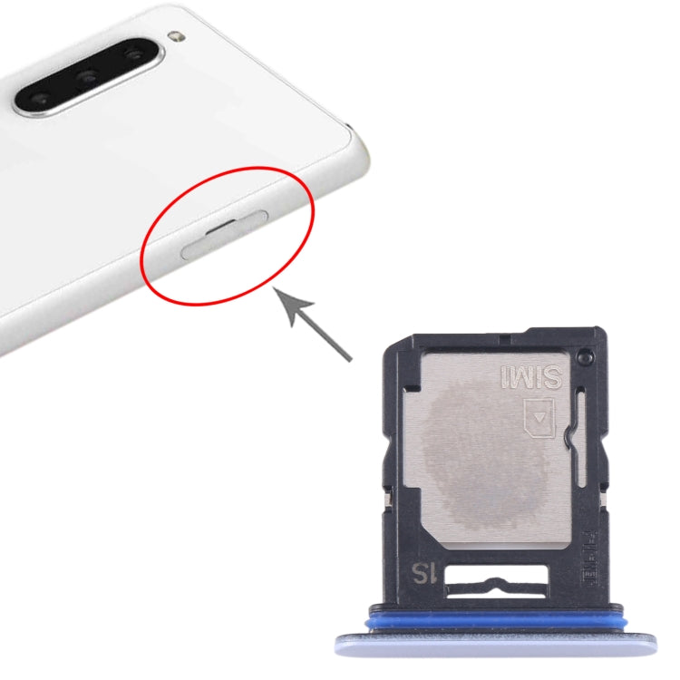 Per Sony Xperia 10 V Vassoio scheda SIM originale + vassoio scheda Micro SD, For Sony Xperia 10 V(Original Single Card)