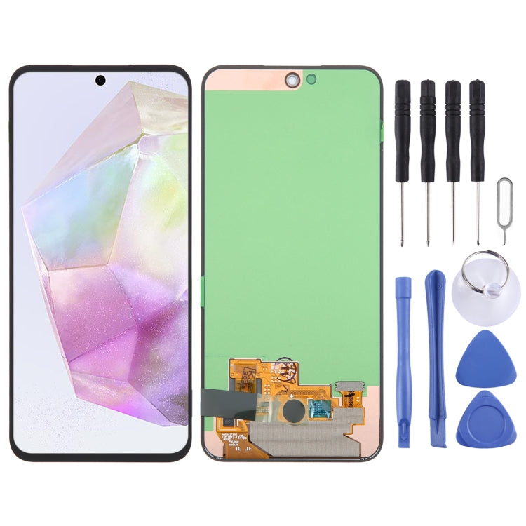 For Samsung Galaxy A35 SM-A356B Original LCD Screen with Digitizer Full Assembly, For Samsung Galaxy A35