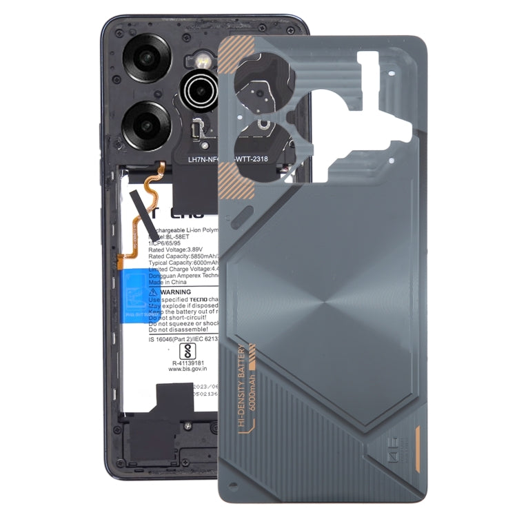 For Tecno Pova 6 Pro Original Battery Back Cover, For Tecno Pova 6 Pro(Original)