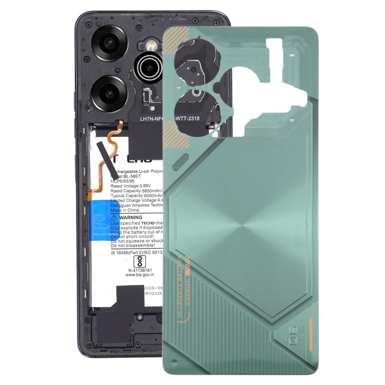 For Tecno Pova 6 Pro Original Battery Back Cover, For Tecno Pova 6 Pro(Original)