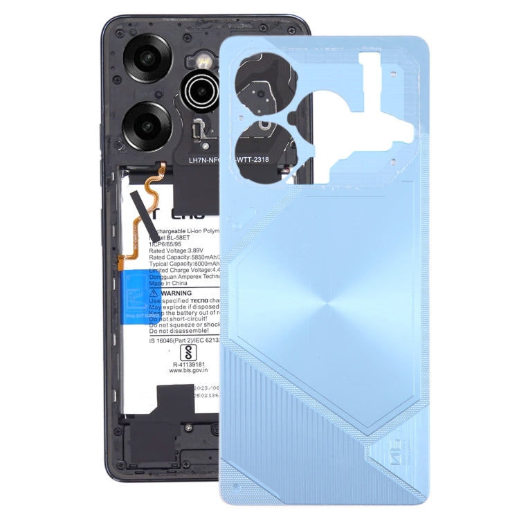 For Tecno Pova 6 Pro Original Battery Back Cover, For Tecno Pova 6 Pro(Original)