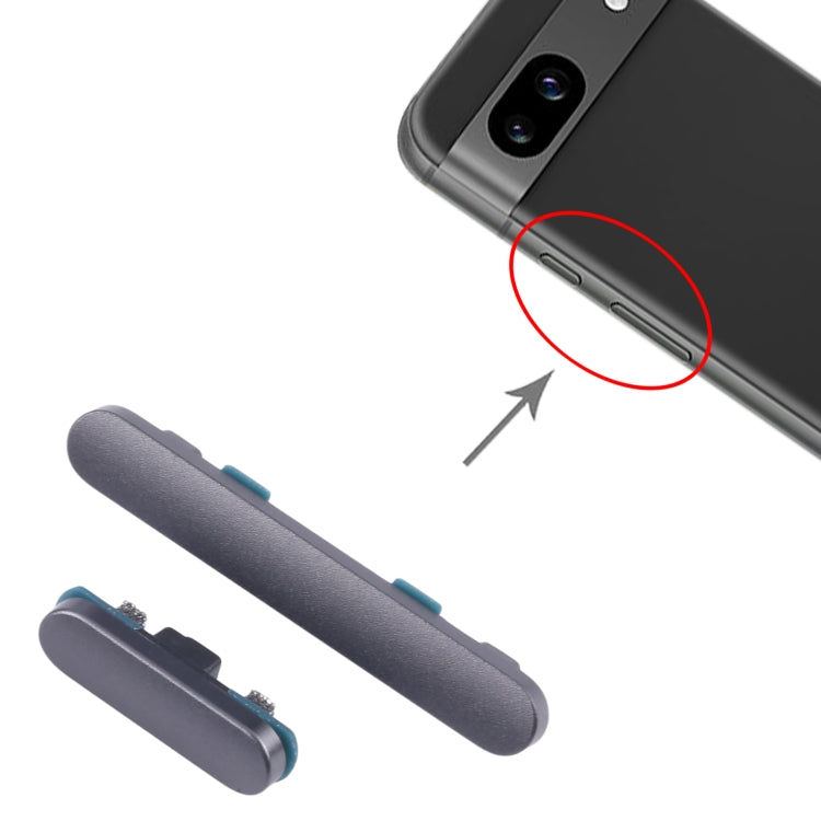 Per Google Pixel 8A Pulsante di accensione originale e pulsante di controllo del volume, For Google Pixel 8a(Original)