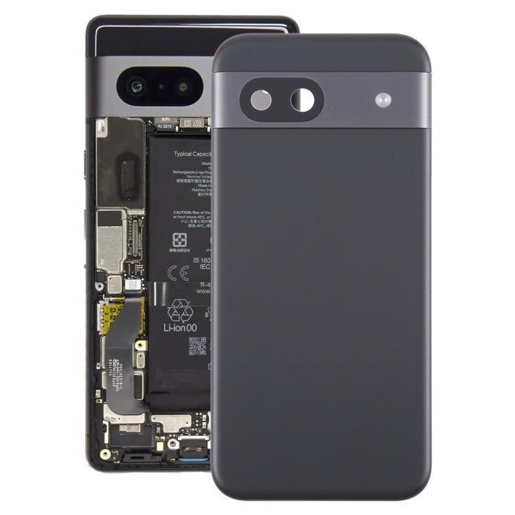 Per Google Pixel 8a Cover posteriore batteria originale con copriobiettivo fotocamera, For Google Pixel 8a(with Camera Cover)