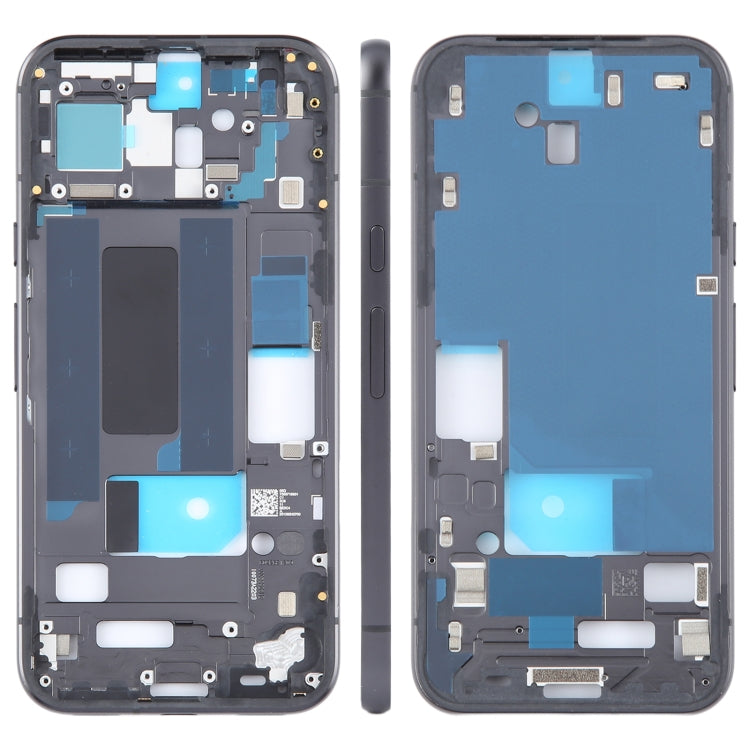 Per Google Pixel 8a Piastra con cornice centrale originale, con tasti laterali, For Google Pixel 8a, For Google Pixel 8a(Original)
