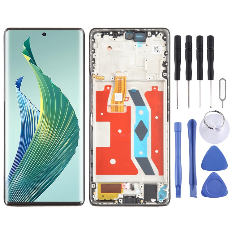 Digitalizzatore LCD con cornice per Honor Magic5 Lite