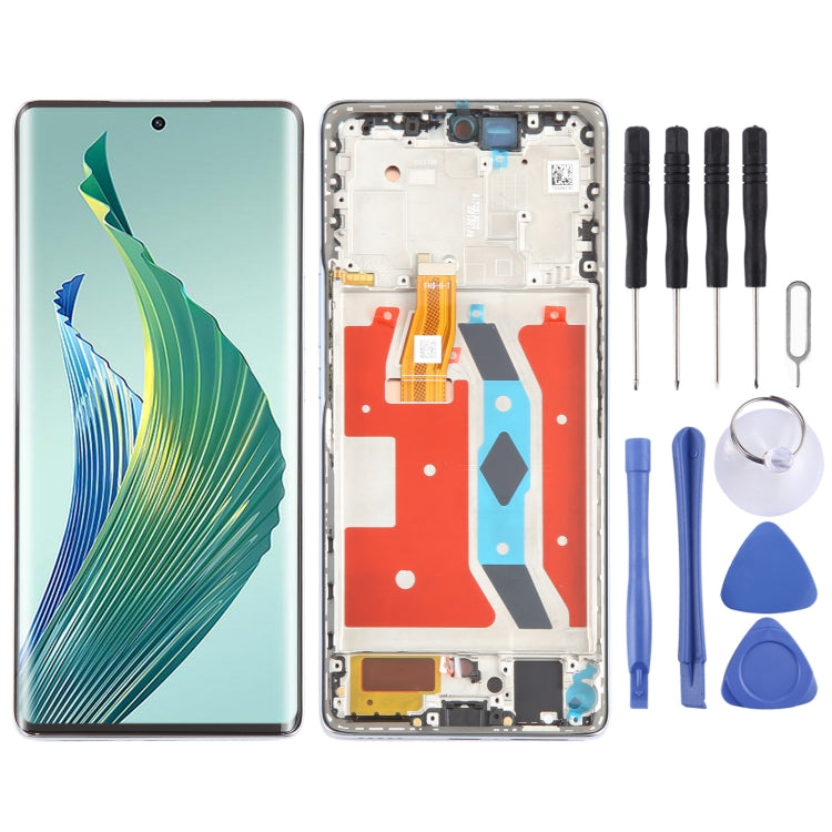 Digitalizzatore LCD con cornice per Honor Magic5 Lite