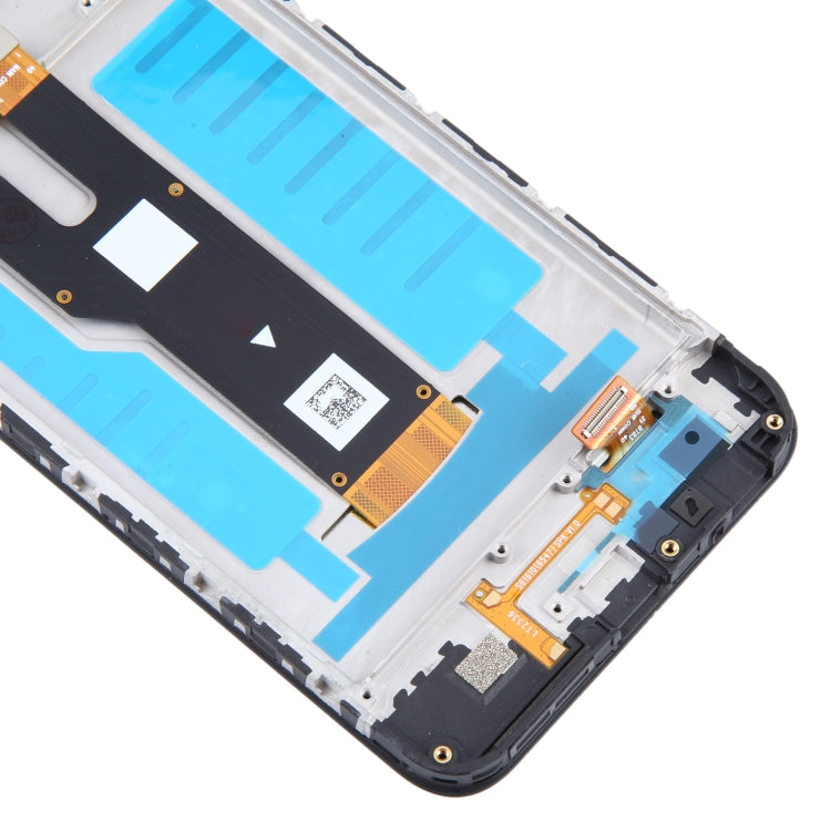 For ZTE Axon 50 Lite 8050 LCD Screen Digitizer Full Assembly with Frame, For ZTE Axon 50 Lite