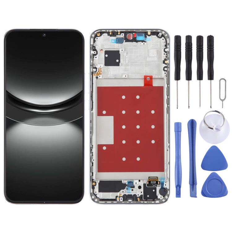 Per Huawei Nova 12 Schermo LCD originale Digitizer assemblaggio completo con telaio, For Huawei Nova 12(Original)