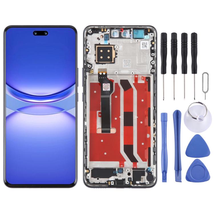 Per Huawei Nova 12 Pro Digitalizzatore schermo LCD originale assemblaggio completo con cornice, For Huawei Nova 12 Pro(Original)