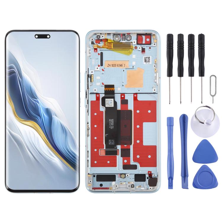 Per Honor Magic6 Pro Schermo LCD originale Digitizer assemblaggio completo con telaio, For Honor Magic6 Pro(Original)
