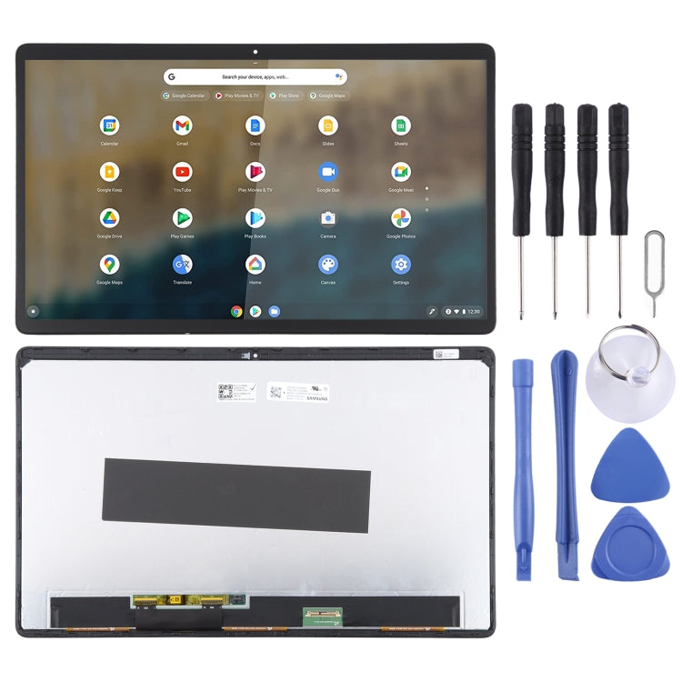 Per Lenovo Duet 5 Chromebook 13Q7C6 30 Pin 1920x1080 OLED LCD Screen Digitizer Assemblea completa con telaio, For Lenovo Duet 5 Chromebook