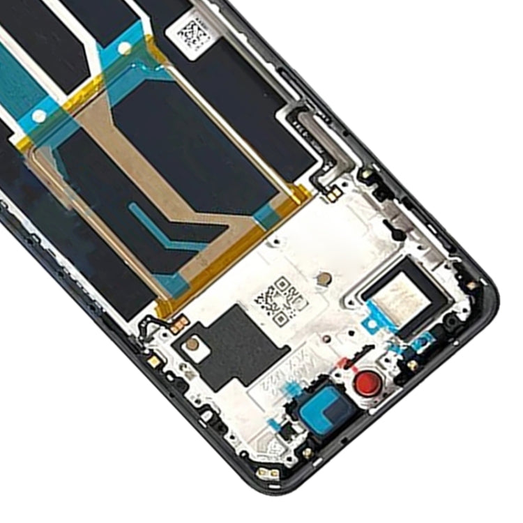 Per OnePlus Nord 3 CPH2491 CPH2493 AMOLED Schermo LCD originale Digitizer Assemblaggio completo con telaio