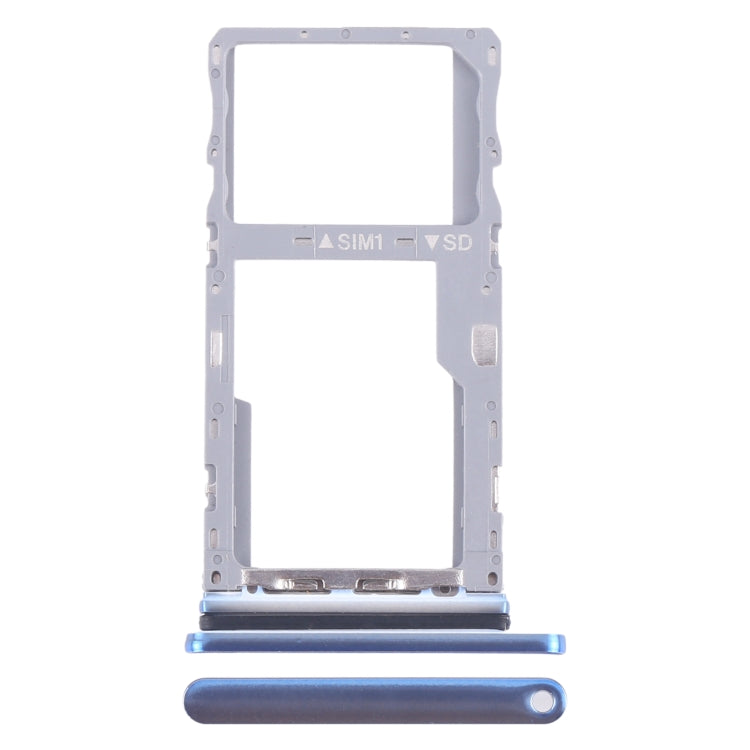 For TCL NXTPAPER S8 9288A 9288M SIM Card Tray + Micro SD Card Tray, For TCL NXTPAPER S8(Double Card)