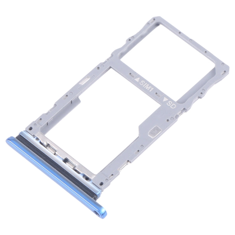 For TCL NXTPAPER S8 9288A 9288M SIM Card Tray + Micro SD Card Tray, For TCL NXTPAPER S8(Double Card)