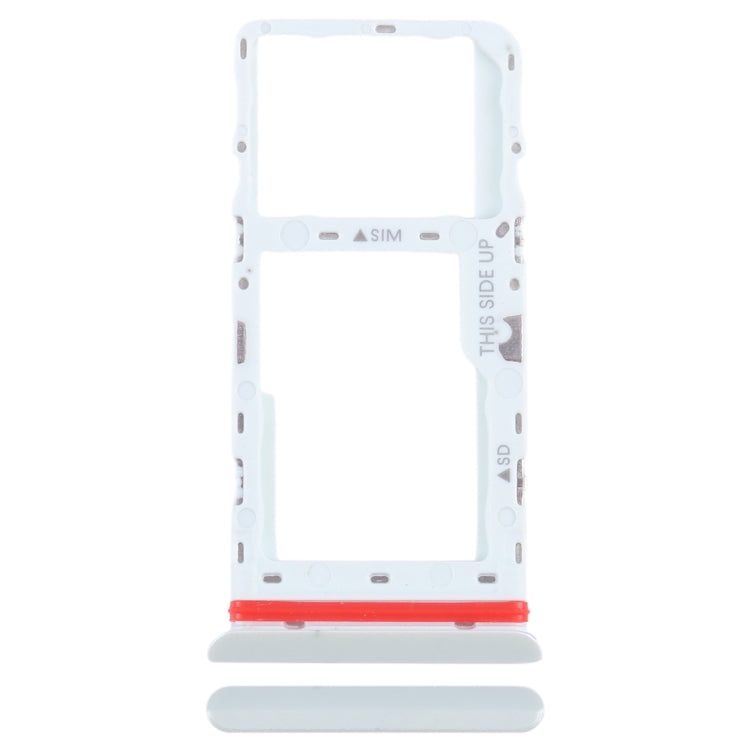 For TCL Tab 10 5G 9183G SIM Card Tray + Micro SD Card Tray, For TCL Tab 10 5G