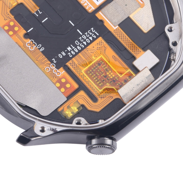 Per OPPO Watch X Schermo LCD e digitalizzatore assemblaggio completo con telaio, For OPPO Watch X (Black), For OPPO Watch X (Silver)