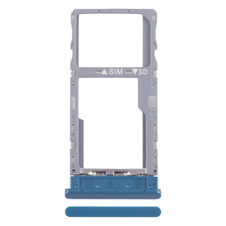 For TCL Tab 8 4G Original SIM Card Tray + Micro SD Card Tray, For TCL Tab 8 4G(Original,Double card)