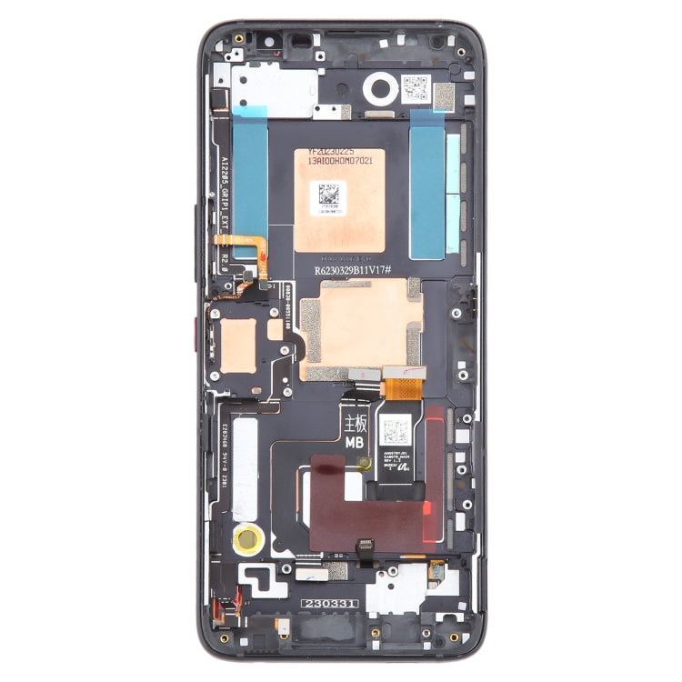 Per Asus ROG Phone 7 / 7 Ultimate AMOLED Schermo LCD originale Digitizer Assemblaggio completo con telaio, For Asus ROG Phone 7 / 7 Ultimate(Original)