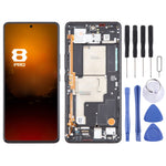 Per Asus ROG Phone 8 Pro 5G AI2401 AMOLED Schermo LCD originale Digitizer Assemblaggio completo con telaio, For Asus ROG Phone 8 Pro 5G(Original)