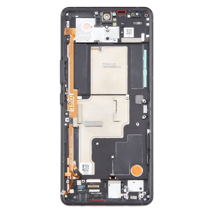 Per Asus ROG Phone 8 AI2401 AMOLED Schermo LCD originale Digitizer Assemblaggio completo con telaio, For Asus ROG Phone 8(Original)