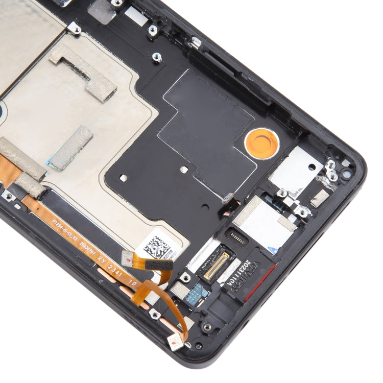 Per Asus ROG Phone 8 AI2401 AMOLED Schermo LCD originale Digitizer Assemblaggio completo con telaio, For Asus ROG Phone 8(Original)