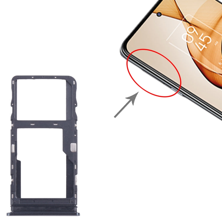 For TCL 20s Original SIM Card Tray + Micro SD Card Tray, For TCL 20s