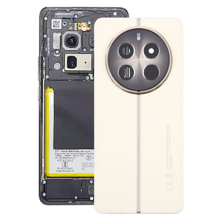 For Realme 12 Pro+ Original Battery Back Cover with Camera Lens Cover, For Realme 12 Pro+ (Original)