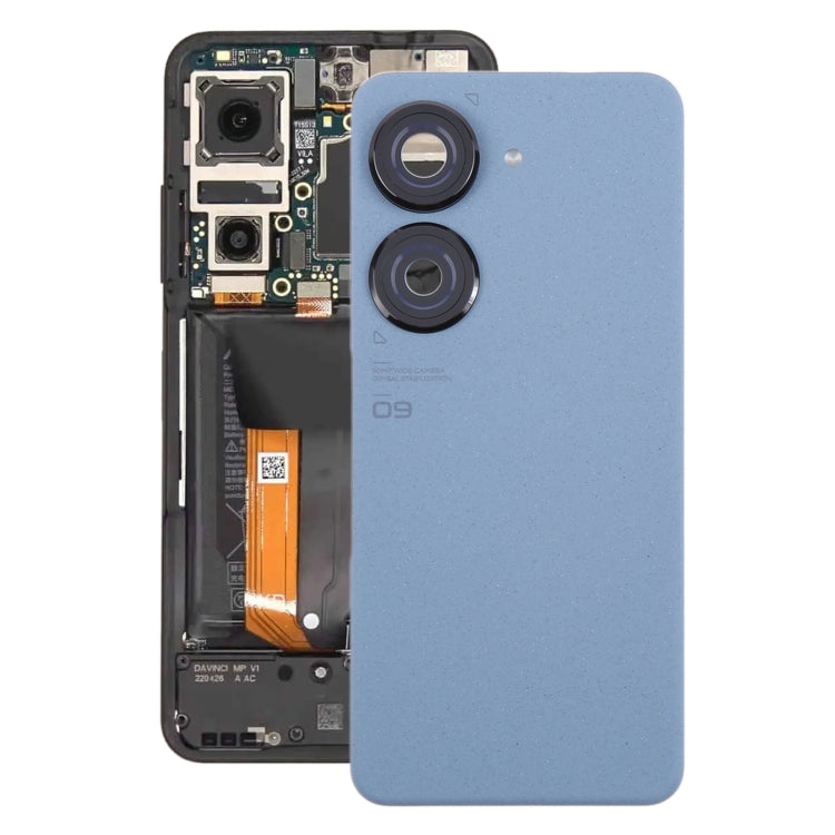 Per Asus Zenfone 9 AI2202 Cover posteriore batteria originale con copriobiettivo fotocamera, For Asus Zenfone 9(Original), For Asus Zenfone 9 (Original)