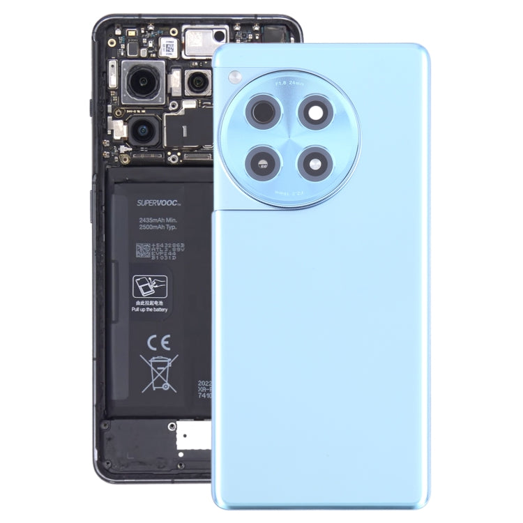 Per OnePlus Ace 3 PJE110 Cover posteriore in vetro originale per batteria con obiettivo della fotocamera, For OnePlus Ace 3  (Original), For OnePlus Ace 3 (Original)