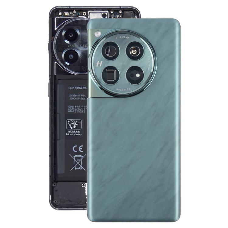 Per OnePlus 12 PJD110 CPH2573 CPH2581 Cover posteriore in vetro originale per batteria con obiettivo della fotocamera, For OnePlus 12(Original with Camera Lens)