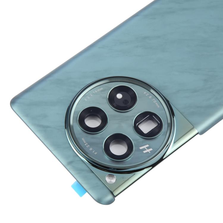 Per OnePlus 12 PJD110 CPH2573 CPH2581 Cover posteriore in vetro originale per batteria con obiettivo della fotocamera, For OnePlus 12(Original with Camera Lens)