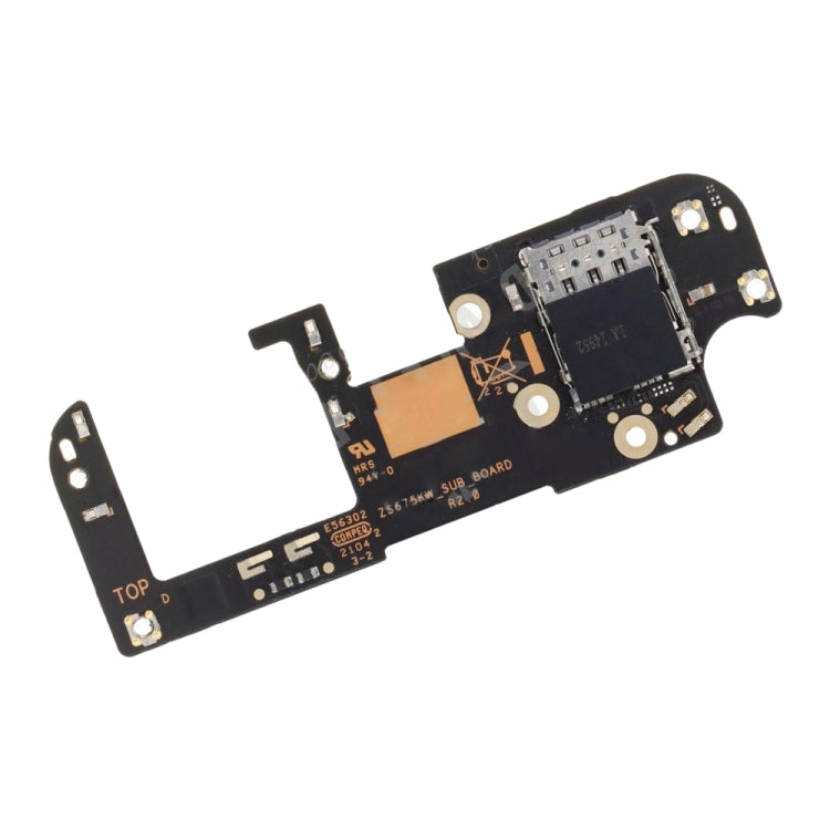 SIM Card Reader Card for Asus Smartphone for Snapdragon Insider ZS675KW, For Asus Smartphone for Snapdragon Insiders