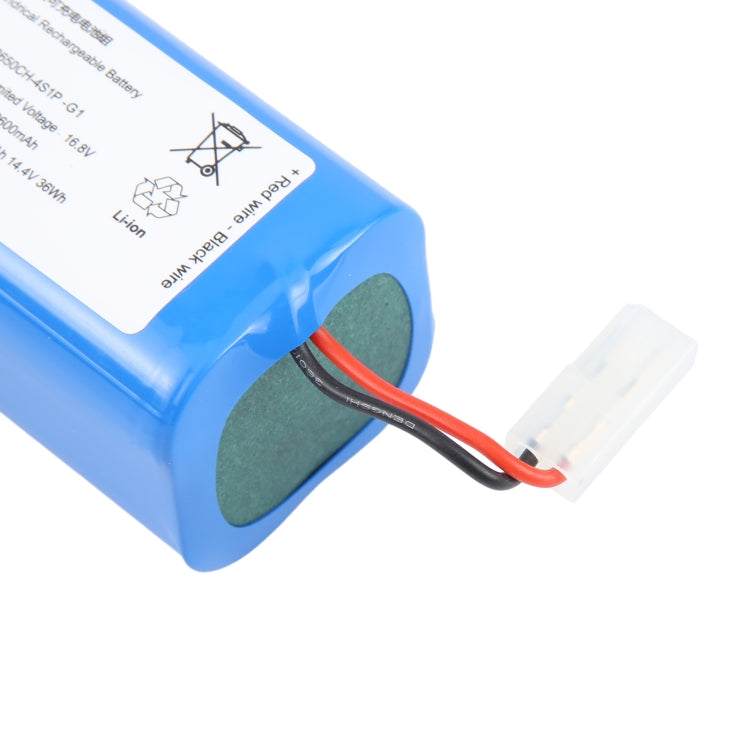 Original Replacement Battery for Sweeper H18650CH-4S1P 2500mAh 14.4V 36Wh for Xiaomi MIJIA G1