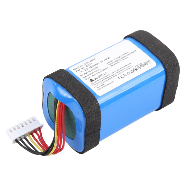 7.2V 5200mAh ID770 ID659 Replacement Battery for Sony SRS-XB40 SRS-XB41 SRS-XB3 SRS-XB30, For Sony SRS-XB40 SRS-XB41 SRS-XB3 SRS-XB30