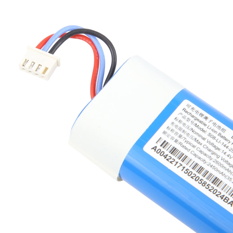 2450mAh S08-LI-144-2500 Battery Replacement for Deebot DJ35 36 DN55 DK520, For Deebot DJ35 36 DN55 DK520