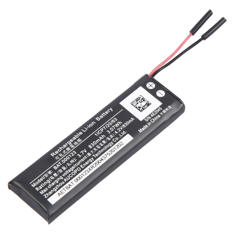 3.7V 830mAh 3.07Wh Replacement Battery for IQOS BAT.000123, For IQOS BAT.000123