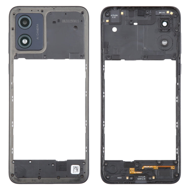 Per Motorola Moto E13 Cornice centrale originale Piastra lunetta, For Motorola Moto E13(Original)